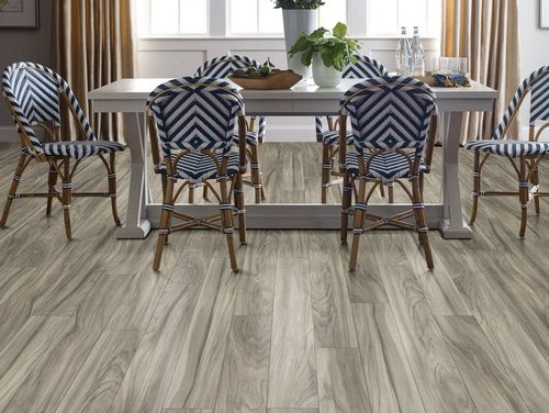 Chairs and a table from Horrigan Flooring Center in Westminster