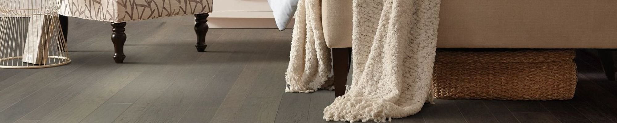 Couch on Hardwood Flooring from Horrigan Flooring Center in Westminster, MA