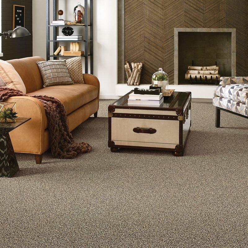 Cappuccino color living room from Horrigan Flooring Center in Westminster